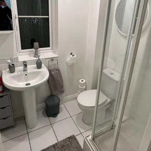 Dated bathroom